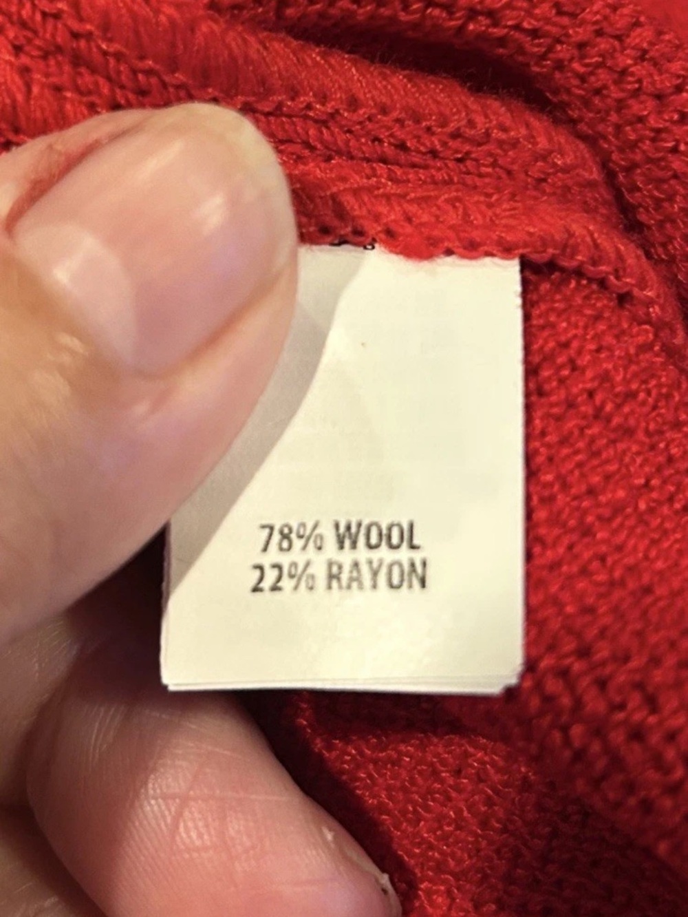 St. John Santana Knit 2 pc Dress Jacket Suit size 14/16 RED - Picture 5 of 5